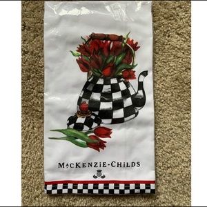 Mackenzie-Childs Tulip Kettle Dish Towel